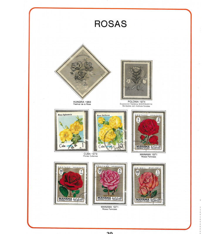 Libro de Estampilla del mundo. Gran enciclopedia de la filatelia